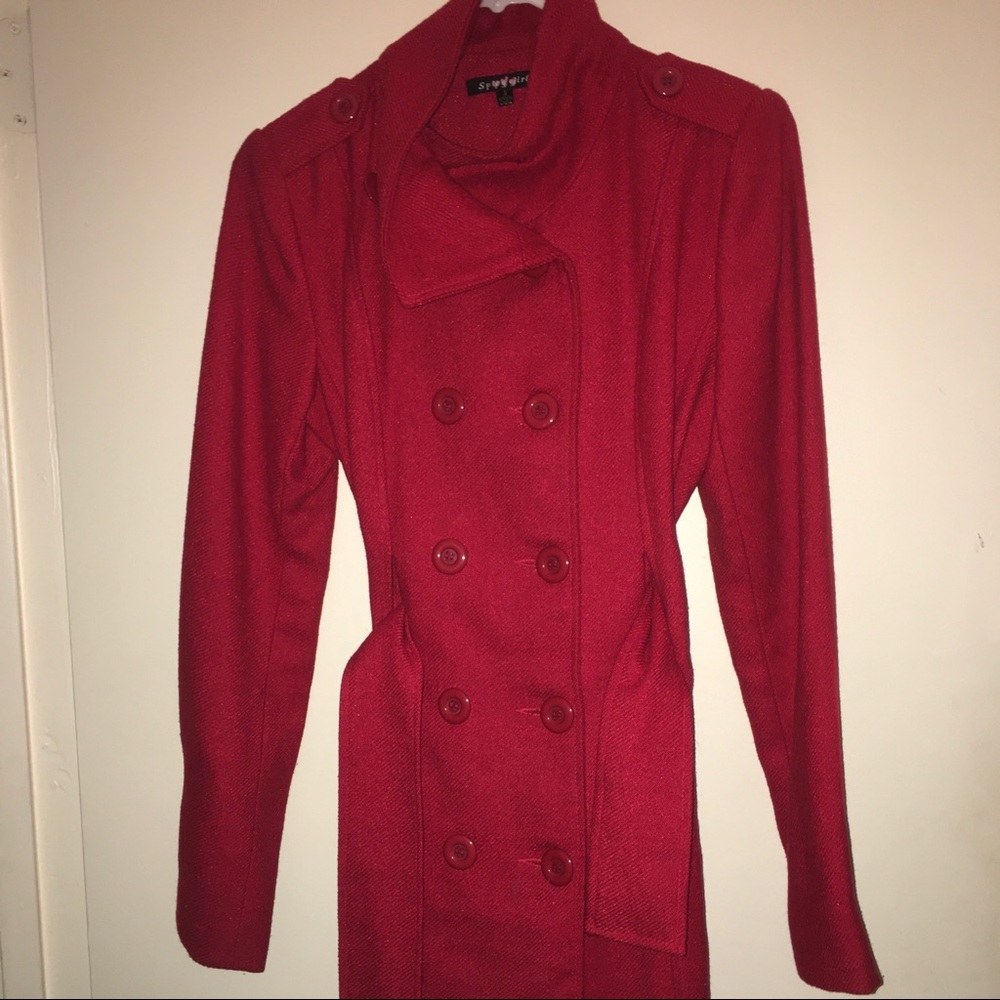Red jacket